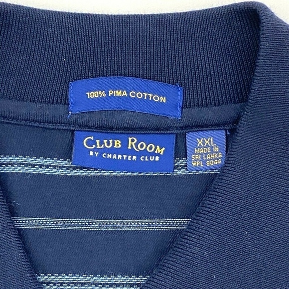 Club Room Charter Club XXL Long Sleeved Knit Shirt - Picture 3 of 4